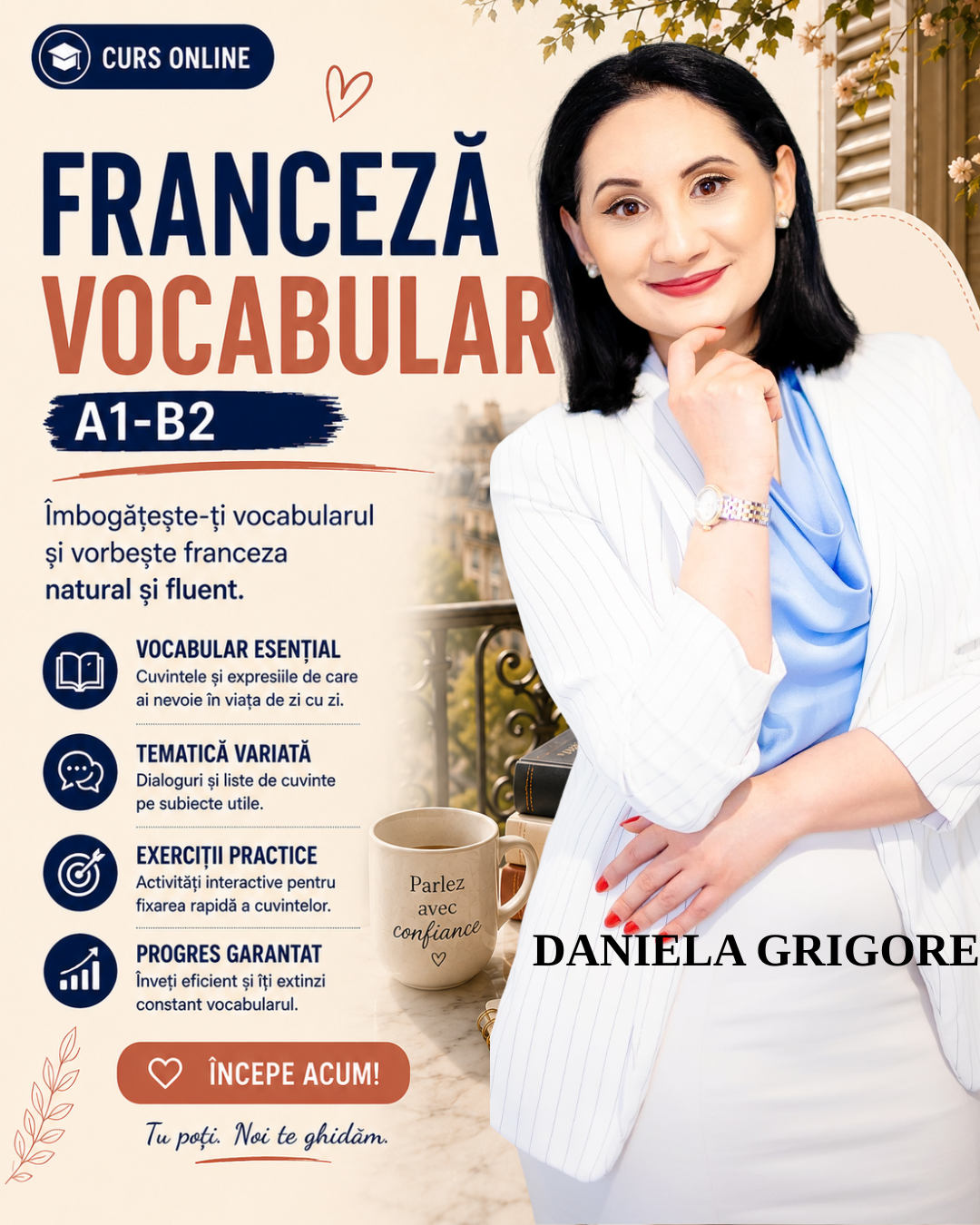 CURS FRANCEZĂ VOCABULAR A1-B2