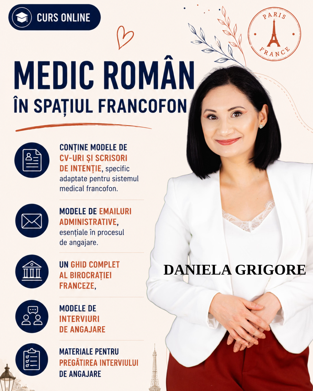 MEDIC ÎN SPAȚIUL FRANCOFON